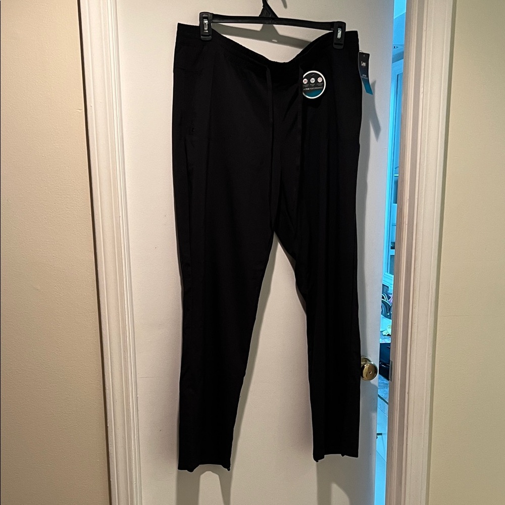 Women Lee Active Performance Black Pants